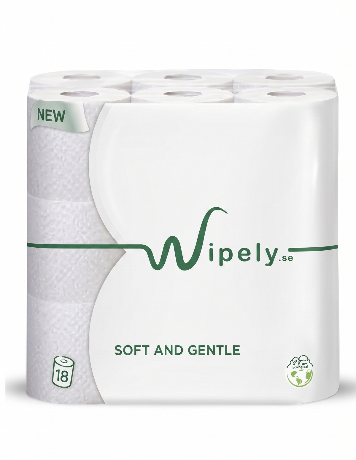 Wipely Toalettpapper 18-pack